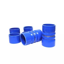 Pyladea Intercooler Boot and Clamp Upgrade Kit blue Replacement For 1999 2000 2001 2002 2003 Super duty 7.3L Ford Powerstroke F-250 F-350 Turbo Diesel