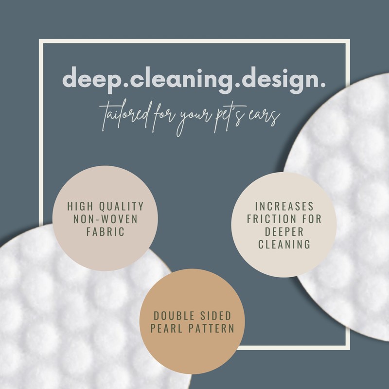 NICO SOPH Advanced Relief Formula Dog Ear Wipes | Cat