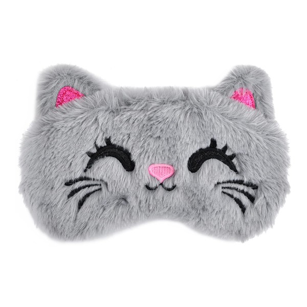 Hoxfly Eye Mask for Sleeping, 3D Cute Animals Novelty Blindfold,