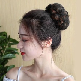 Tripe Band Wig Long Hair 8p Black Brown (WFLOQBR) / 곱창밴드 가발 롱헤어 8p 블랙 브라운 (WFLOQBR)