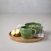 Casafina Ceramic Stoneware 14 oz. Mug - Fontana Collection, Forest