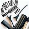 Beavorty Multipurpose Hair Positioning Comb Clipper Comb Flat Top for