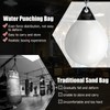 GYMAX Punching Bag, Water Aqua Bag w/Water Injector & Hanging