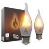 Fliq | LED Flame Light Bulb | 2 Pack |