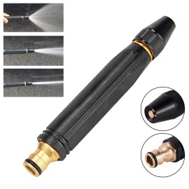 High-Pressure Water Spray Gun with Metal Brass Nozzle