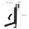 Yamazaki 5515 Door Hanger, Stores When Not In Use, Black,