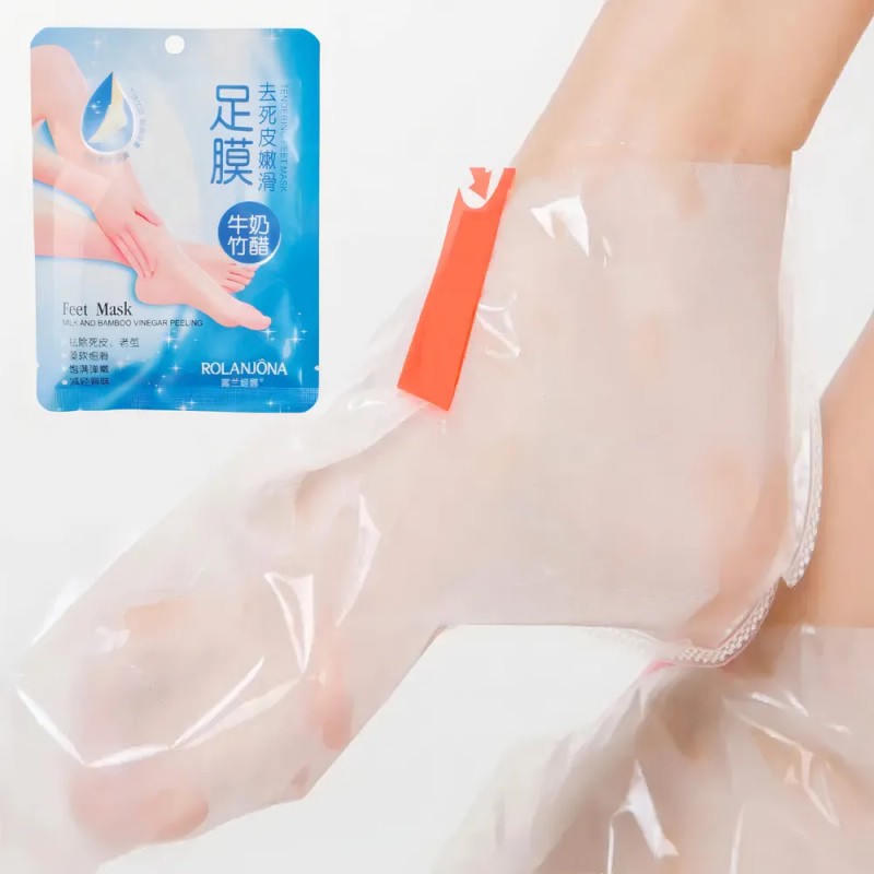 3 Exfoliante Piel Muerta Mascarilla Cuidado De Pies Leche F