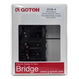 GOTOH 201B-4B Base Bridge Black P201B-4B/D