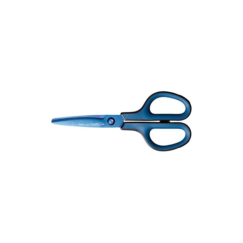 Plus Japan Fitcut Curve Premium Scissors 175mm Titanium Coated Blue