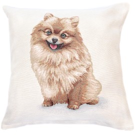 textile idea Cushion Cover 45 x 45 cm Tapestry, Decorative Cushion with Motif, Cushion Cover, Decorative Cushion, Sofa Cushion – Point, Pack of 1