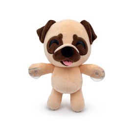 Youtooz Pug Splatt Plush 9" Inch, Collectible Soft Pug Plushie, Stickies to The Window by Youtooz Plush Collection