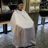 GRIMSTEADS Cutting Cape for Barber Barber Cutting Cloth (Vintage Stripes)