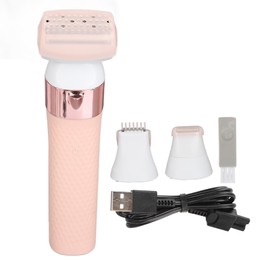 Women Electric Hair Trimmer 3 in 1 Hair Removal USB Rechargeable LCD Waterproof Clippers with Double Float Foils for Home Use