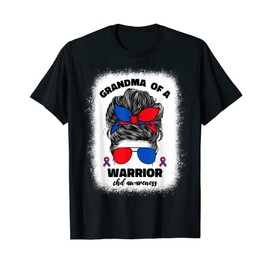 Grandma of a Warrior CHD Congenital Heart Defect Awareness T-Shirt