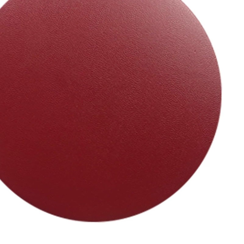 8pcs Pink Round Leather Drinking Coasters 10CM,PU Leather Cup Mats