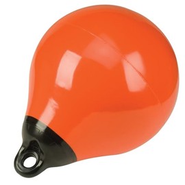 Dockmate Inflatable Vinyl Buoy/Fender | 15" Diameter | Commercial Grade | Heavy-Duty Design