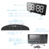 ThreeH Alarm Clock Radio with USB Charging Ports Electric Clocks