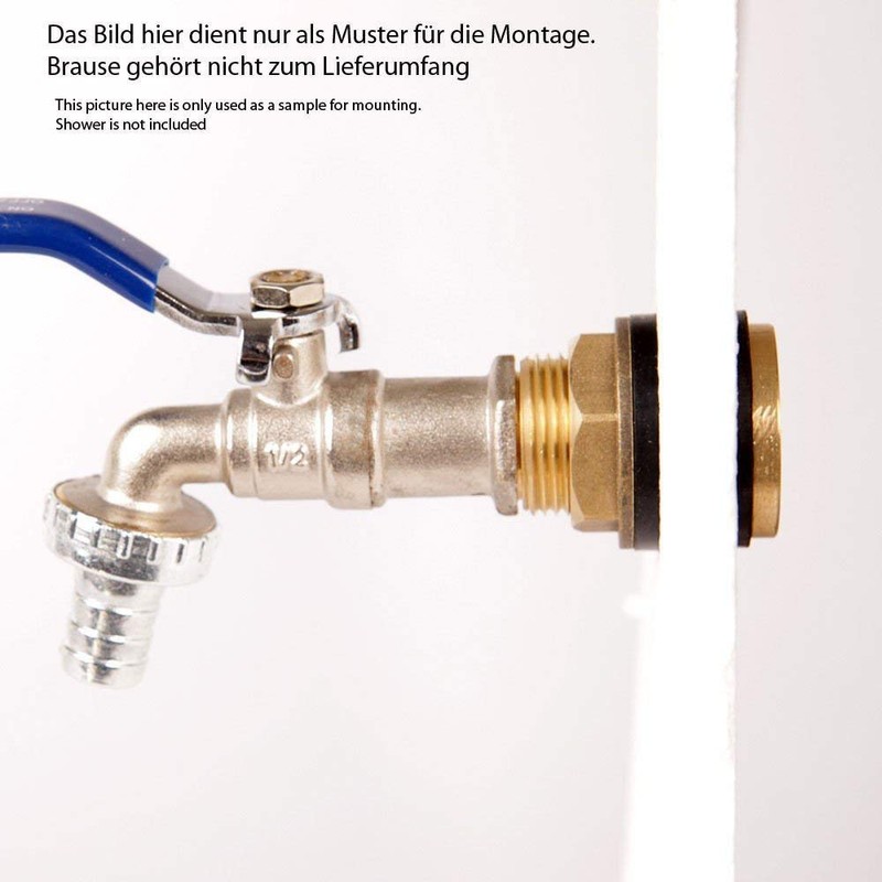 Tank Fitting Water Butt Fitting + Hose Nozzle 19 mm