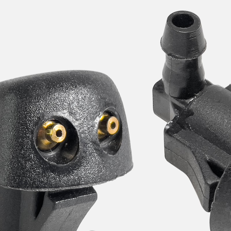 Click&Fit 2-pcs Windshield Washer Nozzles Compatible with Mazda 3 MK1