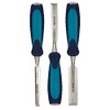 ECLIPSE - WOOD CHISEL SET - BEVEL EDGE 3 PIECE