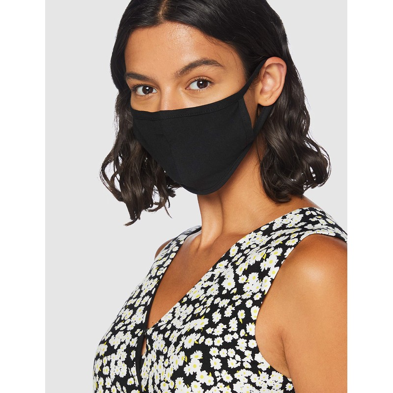 FM London Reusable Fabric Mask, 100% Cotton (Pack of 10)