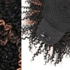 Elvirgel Afro Puff Drawstring Ponytail Extension for Black Women with