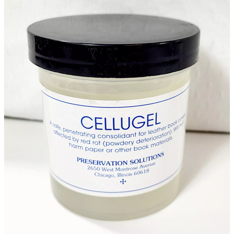 Cellugel Archival Old Book Preservation Gel - Stabilizes Dry Powdery