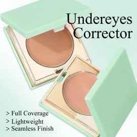 KYDA Under Eyes Corrector, Color Corrector for Eye and Face, Seamless Finish Concealer Cream, Lightweight, Hydrating, Lasting Eyes Concealer for Dark Circles, #02