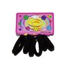 Hair Ties for Thick and Curly Hair, 72 Pieces, Black