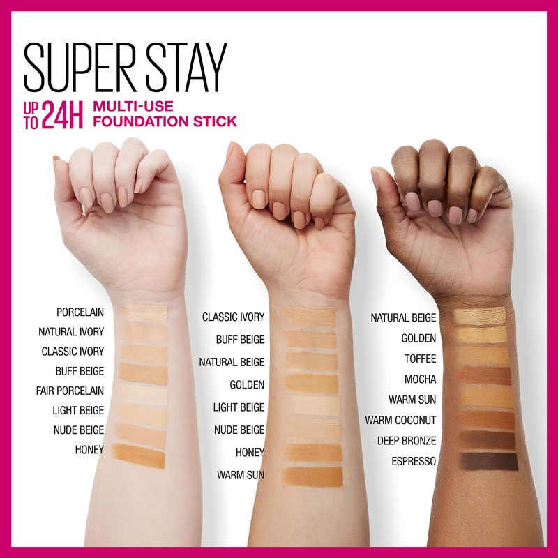 Maybelline New York Super Stay Foundation Stick for Normal To