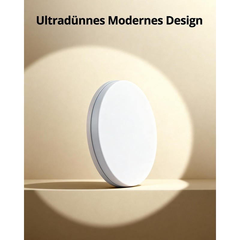 Yafido LED Ceiling Light Ultra Slim 48W UFO LED Panel