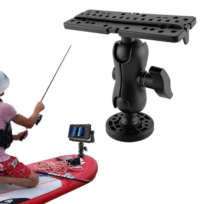 Fish Finder Mount Holder, Fishfinder, Mount, Holder, Kayak, Boat Compatible,