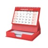 eMKay® 2026 Desktop Calendar with Memo Pad – Month to