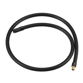 X AUTOHAUX 80cm Threaded Tire Inflator Extension Hose Chuck Adapter Air Pump Tube Tire Valve Connection Pipe for Car Truck Bike MTB Portable Compressor Copper Rubber