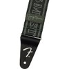 Fender All Things Must Pass Logo Strap Green - Guitar
