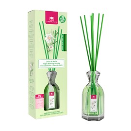 Cristalinas 10010902 Air Freshener, Night Jasmine, Glass, Green, 9 x 6.5 x 27 cm