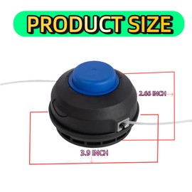KLS124-03 Replacement Trimmer Head Compatible with Kobalt 24V String Trimmer KST 2224B-03,1124B-03, 2024A-03, 4024A-03, 4024AB-03 Replace 1504979, 1157557, 1137837, 856456, 3488480