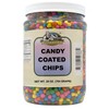 Bakerdale Candy Coated Chocolate Chips 28 oz Reclosable jar
