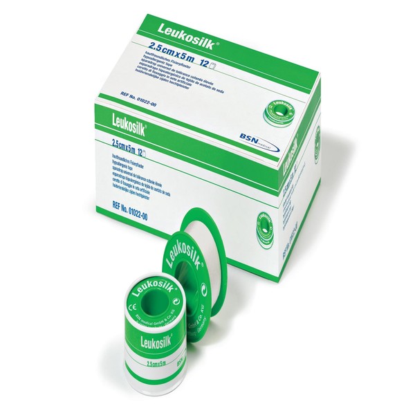 Leukosilk 1,25 cmx5 m, 24 St