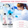 NASUBI 32oz White Resin Epoxy - High Gloss, No Bubbles,