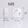 20 Pieces Socket Child Safety Lock for Sockets and Power