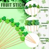 200 Pcs St. Patrick's Day Bamboo Cocktail Picks 5 Inch