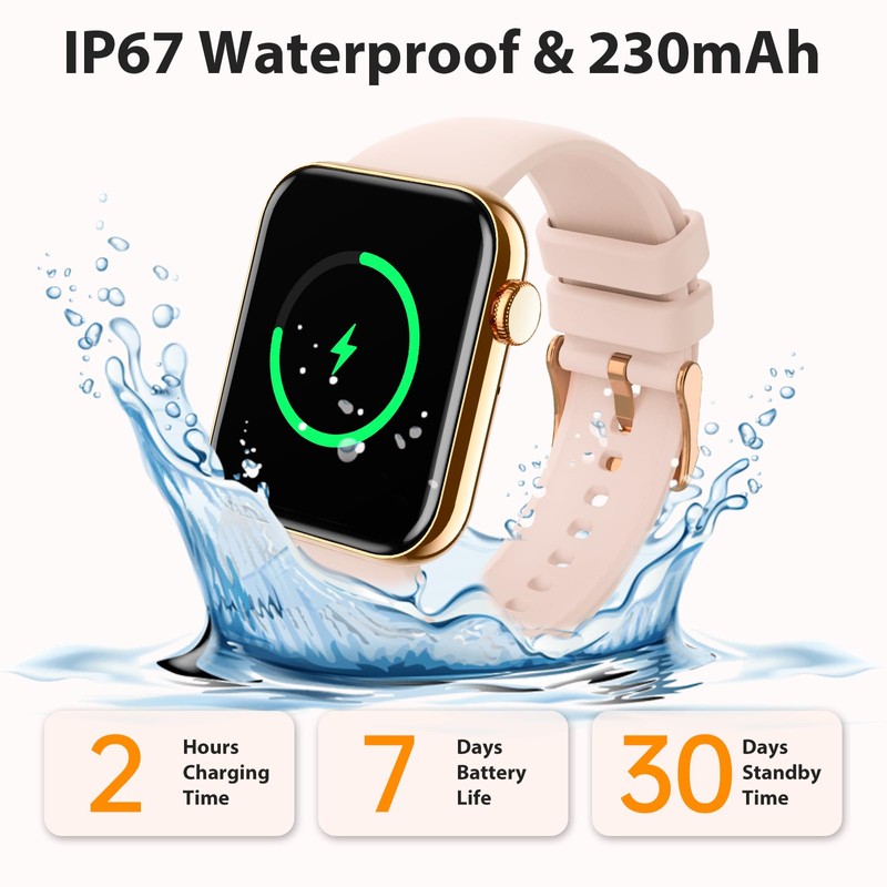 Colesma Smart Watch for Women Answer/Make Calls,1.85" Touch Screen Women