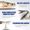 TUXIBIN Fishing Lure, Artificial Bait, Spinning Bait, Fish Fishing Set,