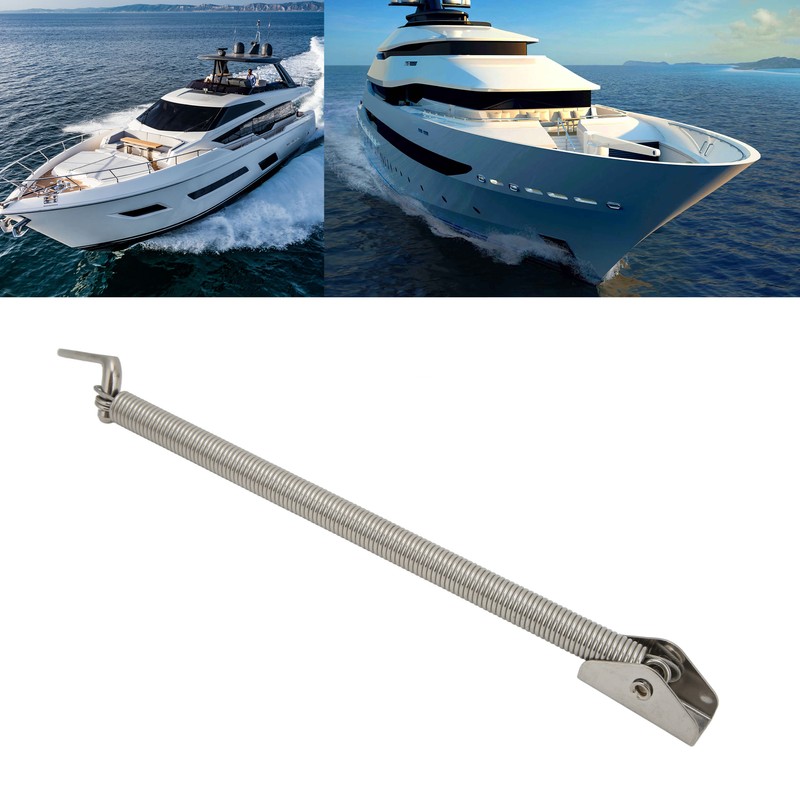 10‑1/4in Marine 304 Stainless Steel Spring Hatch Holder Hatch Lid