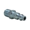 Milton Industrial Air Plug, M-STYLE, 1/4" MNPT, Air Compressor Fitting,