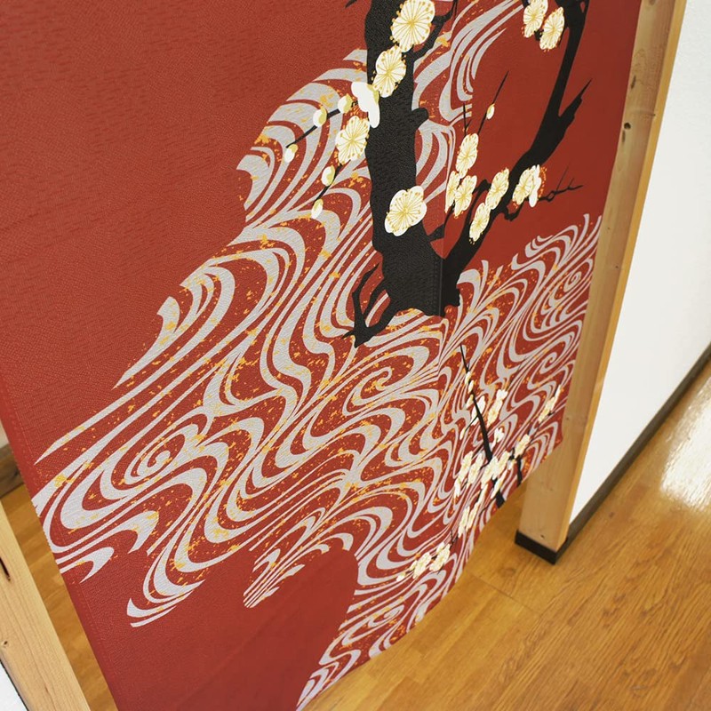Noren Workshop 95134 Noren Japanese Style Stylish Modern Tapestry Blindfold