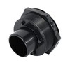 X AUTOHAUX 2pcs 63mm Universal Black Air Conditioning Vent Outlet