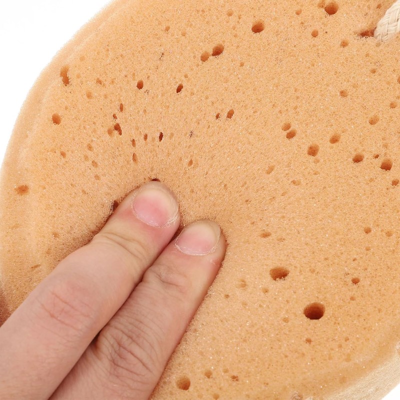 Esponja Exfoliante Corporal ELEOUTI 9 pzas – Textura Panal Antideslizante