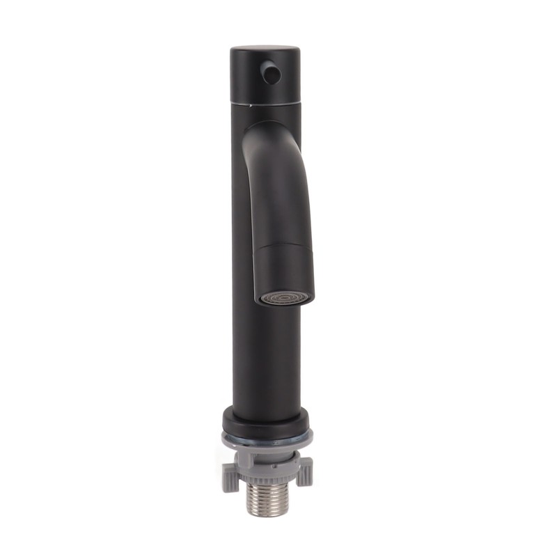 Bathroom Sink Faucet Stainless Steel Modern Single Handle Single Hole